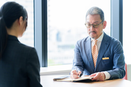 面接　面談　相談　ヒアリング　1on1