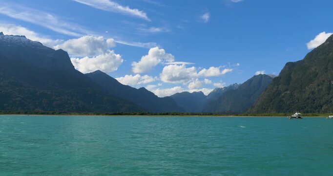 Mountains, fjords, lakes, Lago Todos los Santos, Puerto Varas, Los Lagos, Chile