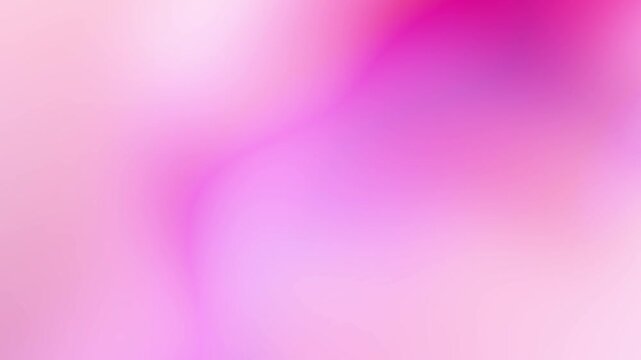 Soft clean bright pastel pink lilac white and magenta gradient motion loop featuring smooth glowing fluid light blur Perfect for video intros and overlays