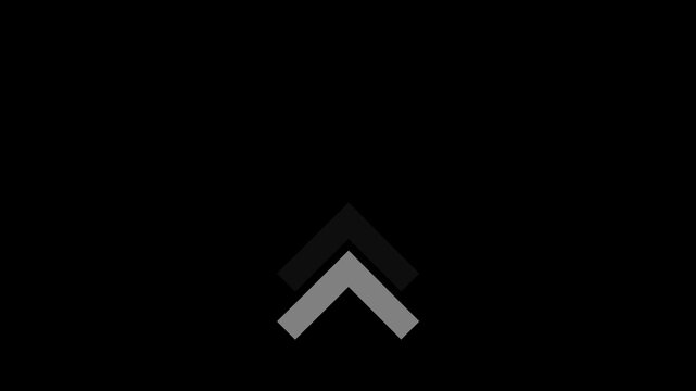 Minimalist animated swipe up arrow for social media stories and digital interface featuring smooth motion for user engagement and interactive call to action