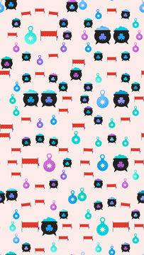 Pattern of St. Patrick's Day Icons