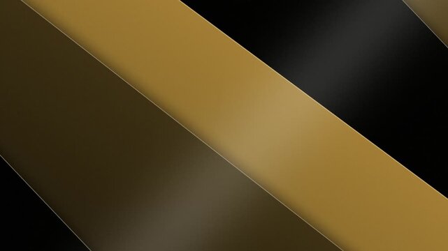 Gl&auml;nzender Schichten-Hintergrund in Gold und Schwarz nahtlose Schleife