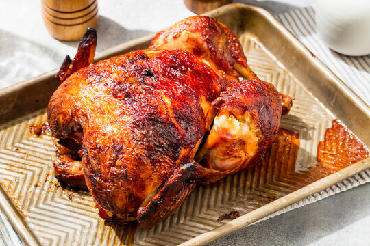 Homemade Whole Roasted Rotisserie Chicken