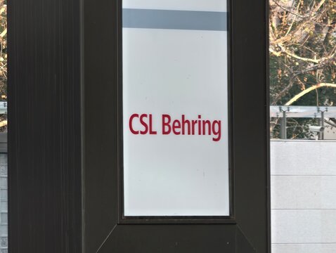 Shanghai, China-Jan.24th 2026: CSL Behring company brand logo