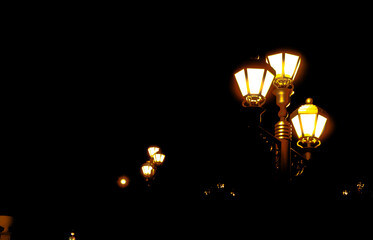 Fototapeta premium street lamp on the street