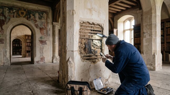 Invisible Maintenance of a Historic Building