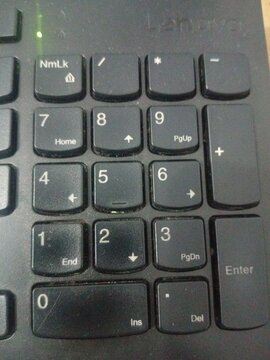computer keyboard detail