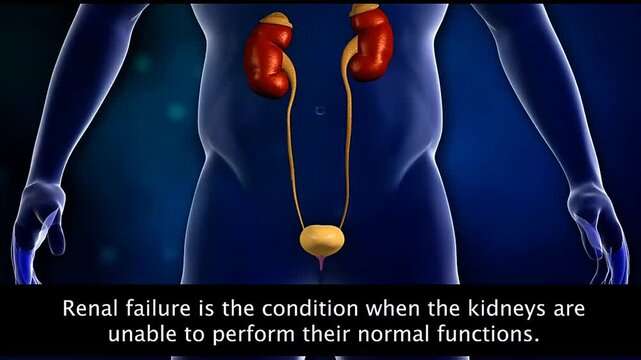 Renal failure occurs when the kidneys lose their ability to filter blood and maintain fluid and chemical balance.