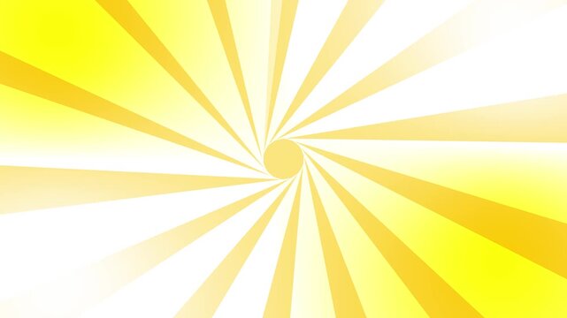 Vibrant yellow rays emanate outwards from a central bright point, creating a dynamic sunburst effect with a radial burst pattern.