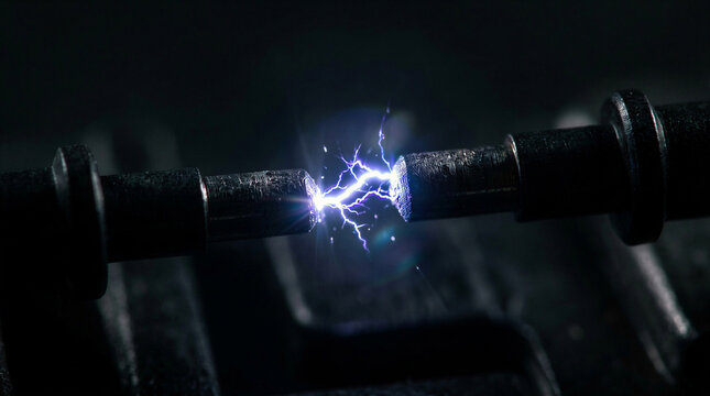 Electric Arc Discharge Between Metal Electrodes