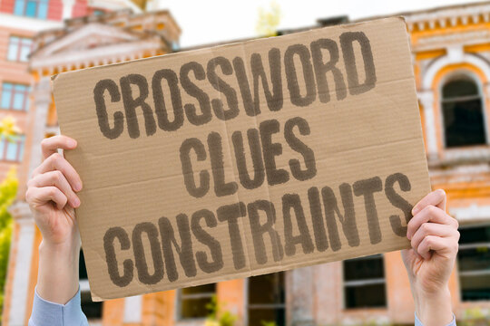 "Crossword clues constraints" Puzzle setters bend language rules to craft clever challenges. CROSSWORD. CLUES. CONSTRAINTS. PUZZLES. WORDS.