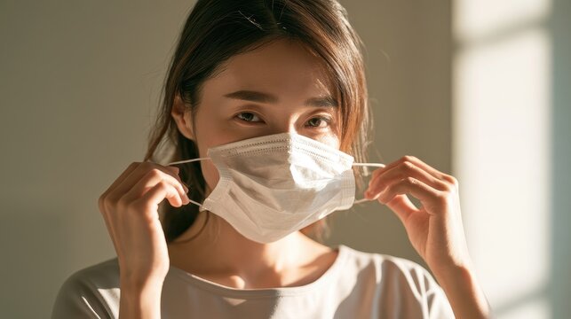 Proper mask fitting guide: correct placement and secure fit for disposable face masks