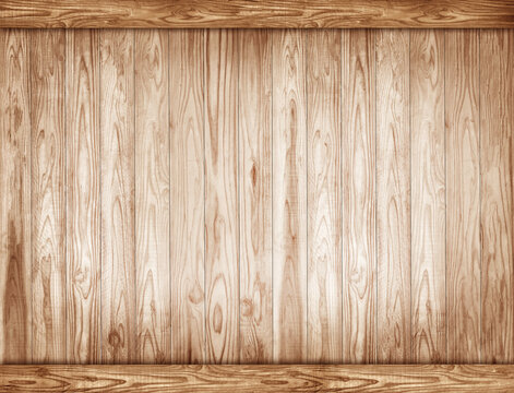 Wooden plank brown wall texture wood background