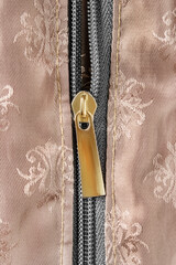Clothes zipper closeup © Tarzhanova
