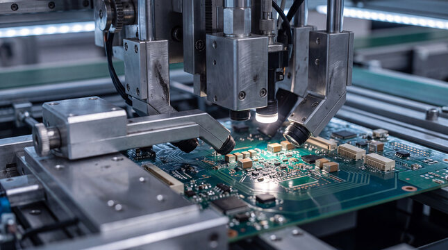 Automated Optical Inspection of Precision Electronic Circuit Boards