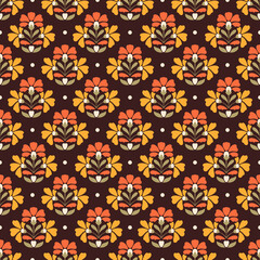 Vibrant floral pattern isolated clipart for seasonal designs  © Lisma Seftiawati