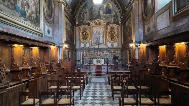 The marvelous Certosa di Trisulti, near Collepardo, Province of Frosinone, Lazio, Italy. June-20-2026