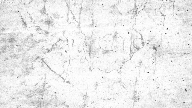 Monochrome distressed texture. black and white scratched and cracked grunge grainy urban banner panorama long. Dust overlay distress grainy grungy effect, isolated on transparent background png