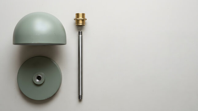 Conceptual still life illustrating material recovery, reuse and circular design for a resource-conscious economy. AI Generated.