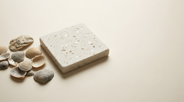 Conceptual still life illustrating material recovery, reuse and circular design for a resource-conscious economy. AI Generated.