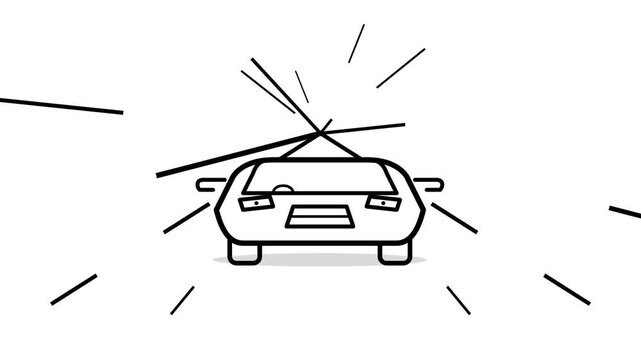 car on the road