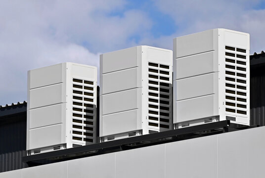 Three powerful HVAC system for large premises