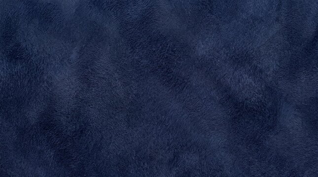 Dark Navy Blue Suede Leather Texture Background