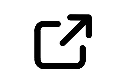 External link icon with an arrow out of a square