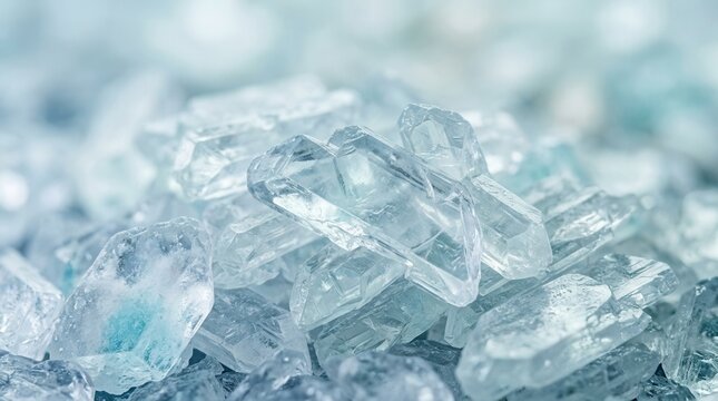Close up view of methamphetamine crystals in a pile