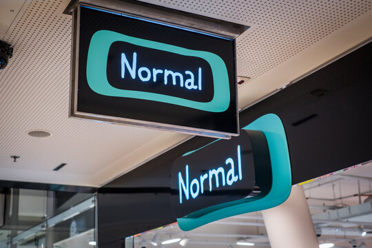 Helsinki, Finland - April 12, 2026: Normal retail store. Normal is Danish discount variety shop selling household products, gifts and accessories.