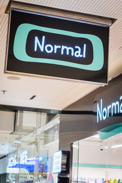 Helsinki, Finland - April 12, 2026: Normal retail store. Normal is Danish discount variety shop selling household products, gifts and accessories.