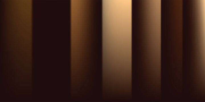 Abstract brown metallic vertical gradient stripes background texture