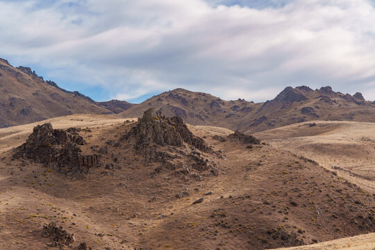 Rugged mountain landscape in the Northern Nevada desert
