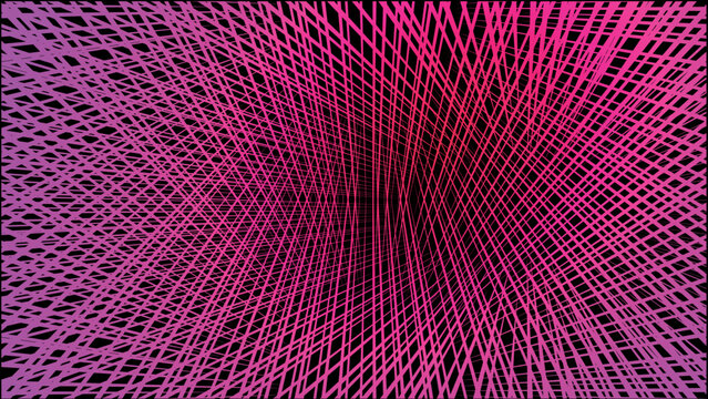 Imaginative pink and magenta lines create a dreamy, elegant fashion-inspired fantasy background art