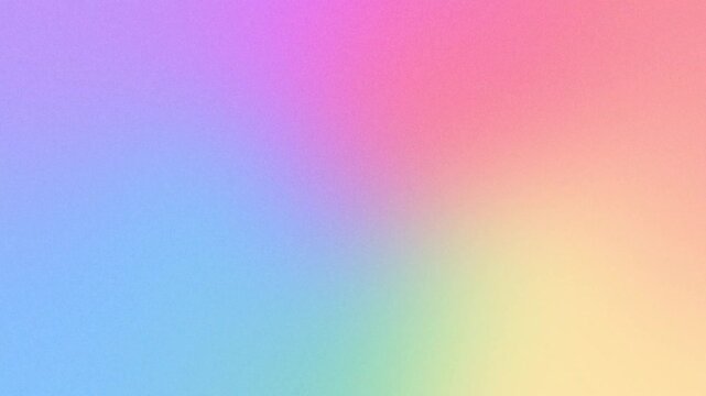 Abstract pastel blue and pink grainy gradient background with noise texture for poster design