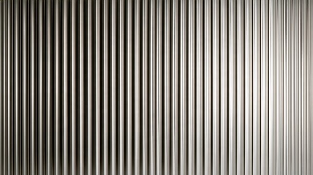 Abstract black and white vertical stripe gradient background