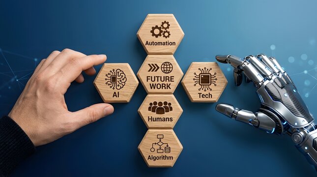 The collaborative synergy between human intellect and artificial intelligence reshaping industries and driving innovation in the modern technological landscape