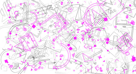 abstrakcja, geometria, figuty, linie, pola © Marek
