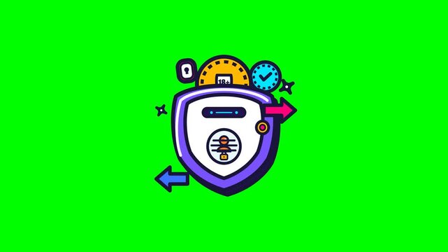 Double layer privacy shield portal filters age proof token through verification slit while identity stays protected.