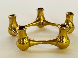 antique brass telescope © Peter