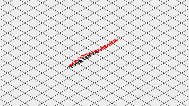 Variable Font Isometric Loop Title Wide