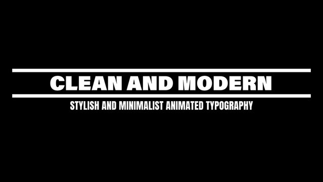 Simple Animated Text