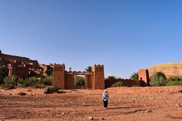 Maroko- Ajt Bin Haddu (Ait-Ben-Haddou) © Maja