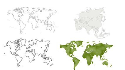 world map png © Jagadish