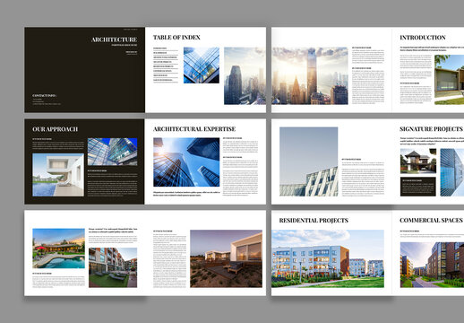 Architecture Portfolio Brochure Template