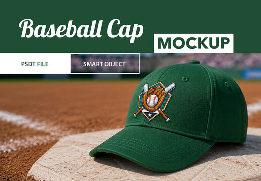 Baseball Cap Mockup