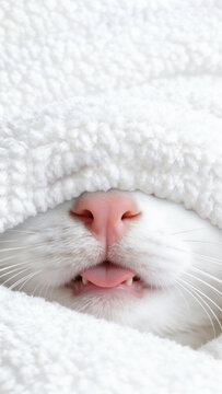 Cozy Blep atau Snuggle Snoot