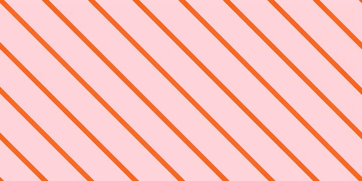 Diagonal orange stripes on a soft pink background creating a simple graphic pattern for design