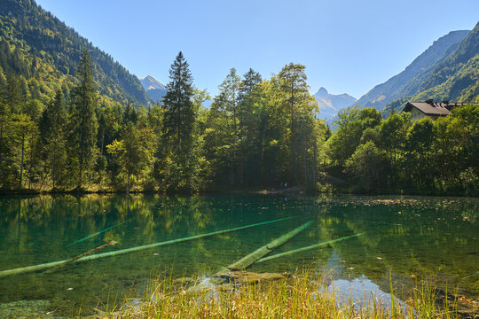 Christlessee, Trettachtal, Oberstdorf, Bayern, Deutschland