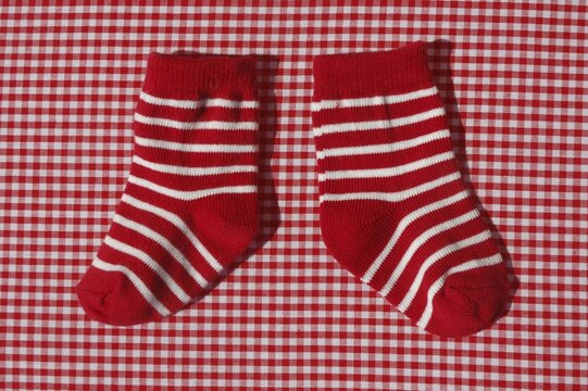 Socks for a baby